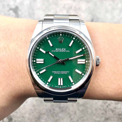 Oyster Perpetual "Green"